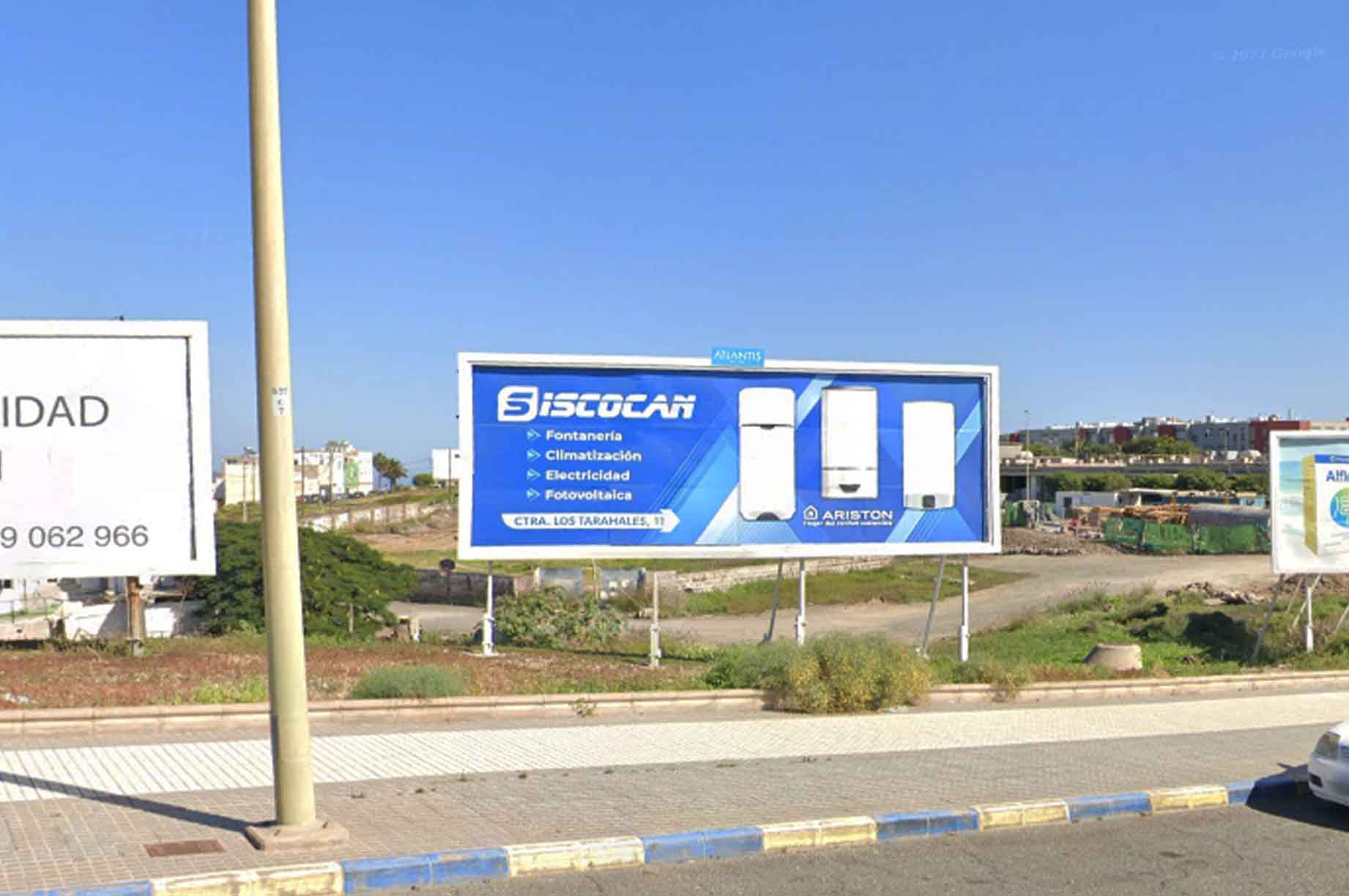 Anunciate en vallas de publicidad de las palmas