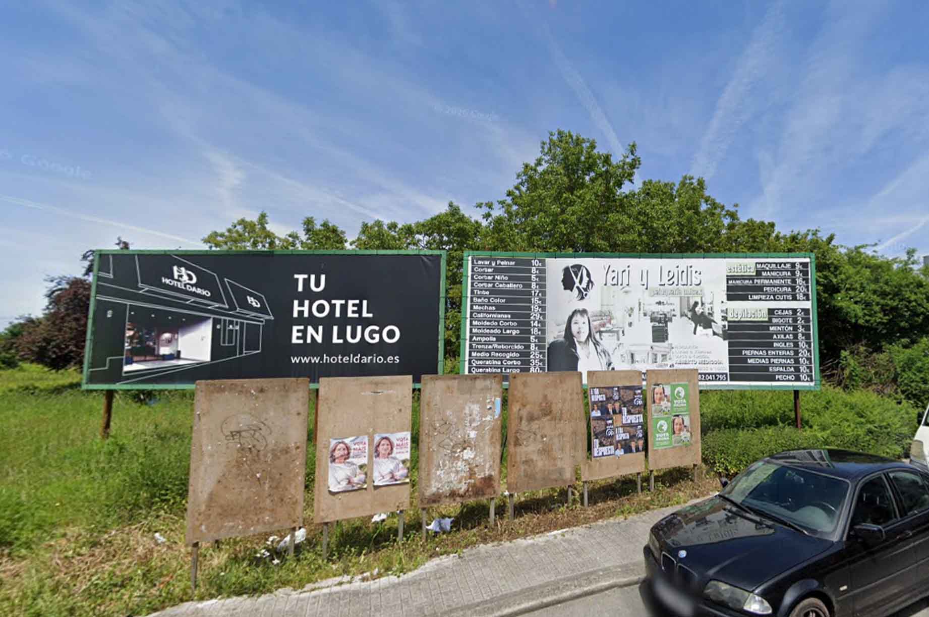 Anunciate en vallas de publicidad de lugo