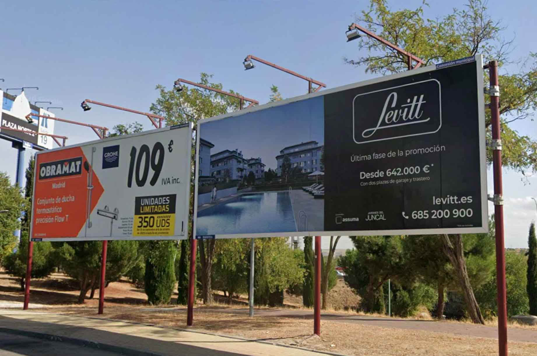 Anunciate en vallas de publicidad de madrid