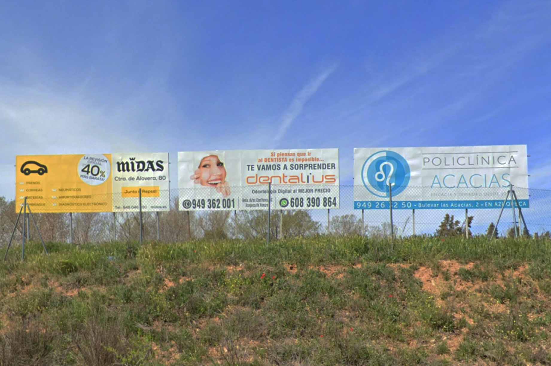 Vallas de Publicidad en Guadalajara