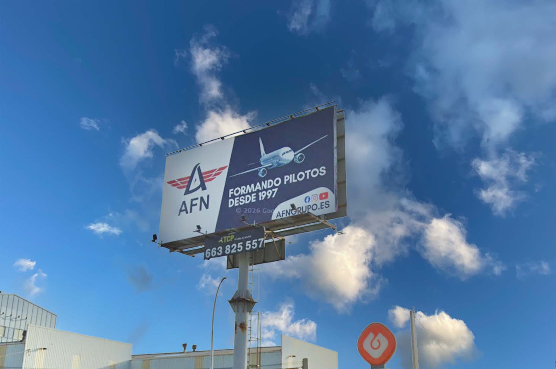 Vallas de publicidad en La Coruña