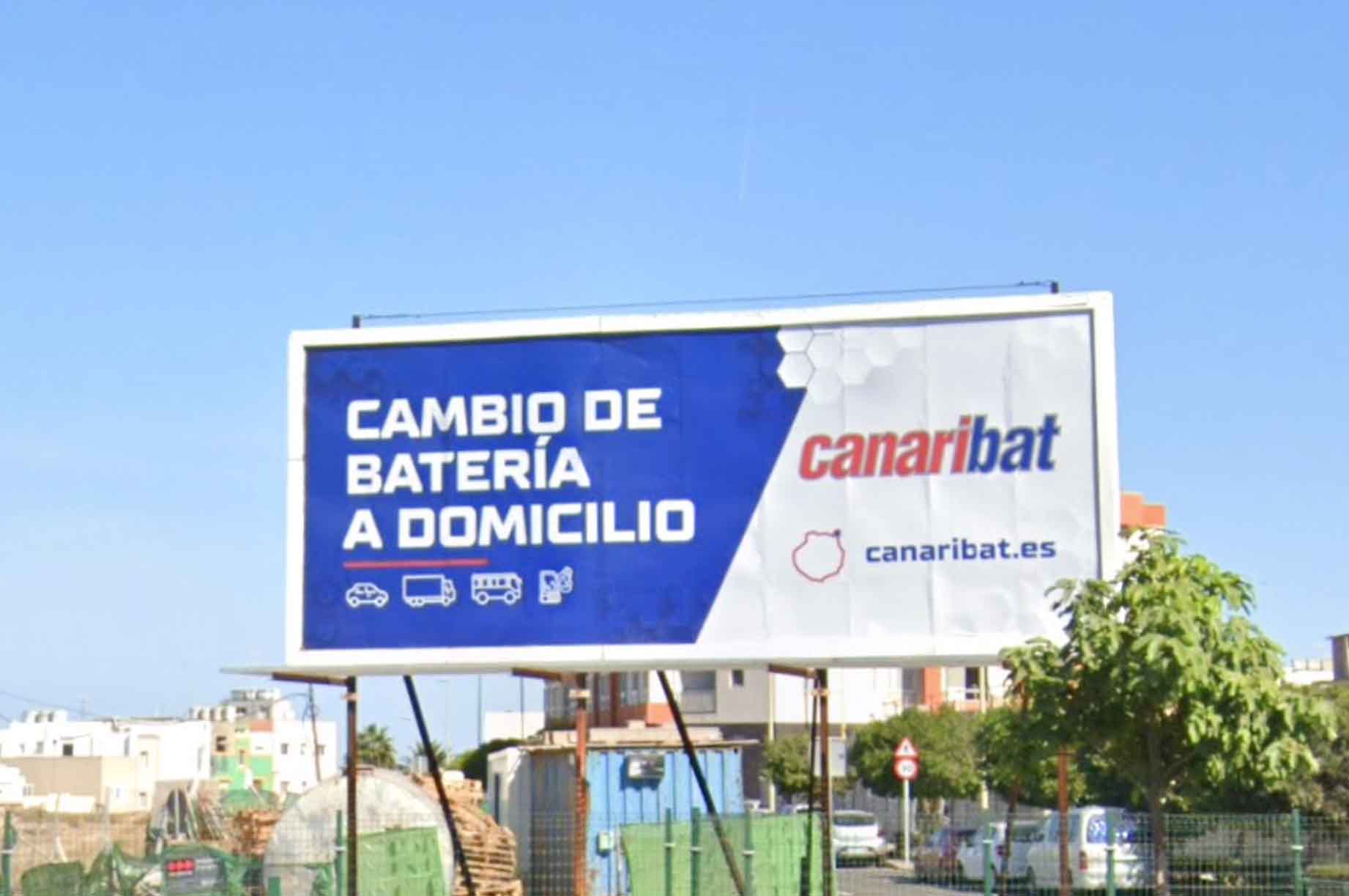 Vallas de publicidad en Las Palmas
